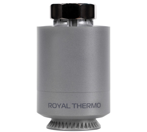 Термостат радиаторный электронный Royal Thermo Smart Heat, серебристый Термостат радиаторный электронный Royal Thermo Smart Heat, серебристый