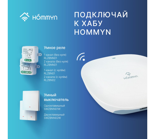 Модуль реле HOMMYN zigbee 2 канала (с нейтралью) RLZBN02 купить в Сочи Модуль реле HOMMYN zigbee 2 канала (с нейтралью) RLZBN02 купить в Сочи