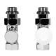 Набор термостатический для радиатора прямой Royal Thermo Design 1/2"М30х1,5 (Хром) купить  в Сочи