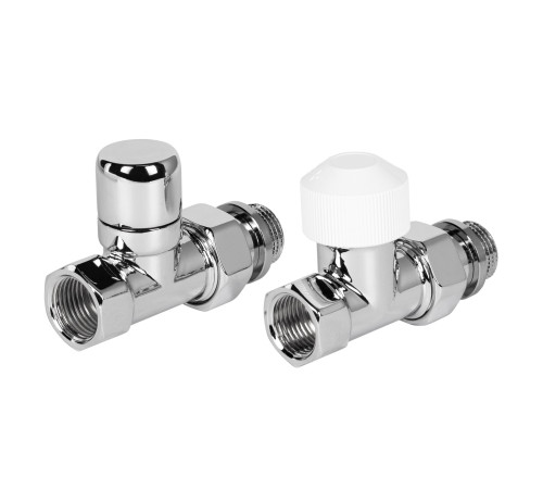 Набор термостатический для радиатора прямой Royal Thermo Design 1/2"М30х1,5 (Хром) купить  в Сочи Набор термостатический для радиатора прямой Royal Thermo Design 1/2"М30х1,5 (Хром) купить  в Сочи