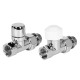 Набор термостатический для радиатора прямой Royal Thermo Design 1/2"М30х1,5 (Хром) купить  в Сочи