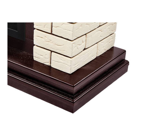 Портал Firelight Bricks 25 камень бежевый, шпон темный дуб купить в Сочи Портал Firelight Bricks 25 камень бежевый, шпон темный дуб купить в Сочи