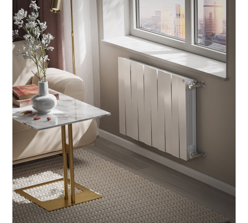 Радиатор биметаллический Royal Thermo PianoForte 500 Белый - 10 секц. купить в Сочи Радиатор биметаллический Royal Thermo PianoForte 500 Белый - 10 секц. купить в Сочи