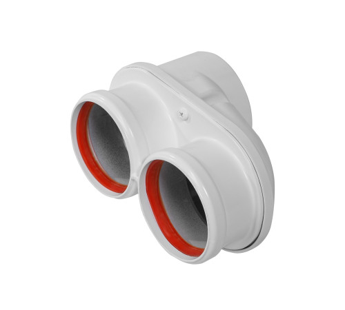 Адаптер моноблочный Royal Thermo 60/100 для перехода на двухтрубную систему 80/80 (универсальный) купить  в Сочи Адаптер моноблочный Royal Thermo 60/100 для перехода на двухтрубную систему 80/80 (универсальный) купить  в Сочи