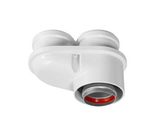 Адаптер моноблочный Royal Thermo 60/100 для перехода на двухтрубную систему 80/80 (универсальный) купить  в Сочи Адаптер моноблочный Royal Thermo 60/100 для перехода на двухтрубную систему 80/80 (универсальный) купить  в Сочи