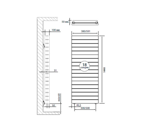 Радиатор Royal Thermo PianoForte Tower Bianco Traffico - 18 секц. купить в Сочи Радиатор Royal Thermo PianoForte Tower Bianco Traffico - 18 секц. купить в Сочи
