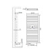 Радиатор Royal Thermo PianoForte Tower Bianco Traffico - 18 секц. купить в Сочи