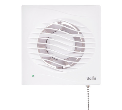 Вентилятор вытяжной Ballu BAF-AR 100 VP с обратным клапаном и тяговым выключателем купить  в Сочи