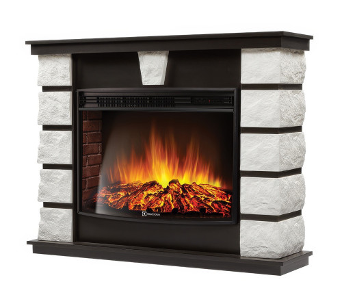 Портал Firelight Excalibur 30 камень белый, шпон венге купить в Сочи Портал Firelight Excalibur 30 камень белый, шпон венге купить в Сочи