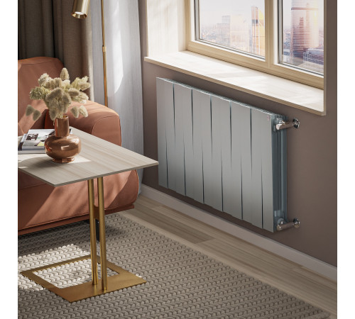 Радиатор Royal Thermo PianoForte 500 Silver Satin - 12 секц. купить в Сочи Радиатор Royal Thermo PianoForte 500 Silver Satin - 12 секц. купить в Сочи