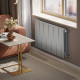 Радиатор Royal Thermo PianoForte 500 Silver Satin - 12 секц. купить в Сочи