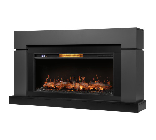 Каминокомплект: Очаг Royal Thermo Aurora RTFP/P-AR40LS, портал Lindos 42/40/36, графит купить  в Сочи Каминокомплект: Очаг Royal Thermo Aurora RTFP/P-AR40LS, портал Lindos 42/40/36, графит купить  в Сочи