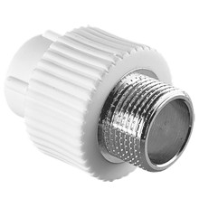 Муфта TEBO бел. PP-R комбинированная 25х1/2" НР (40/160), арт. 030020605