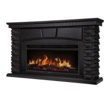 Каминокомплект: Очаг Electrolux EFP/P-3620LS, портал Porto 42/40/36 камень чер. шп. венге