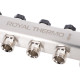 Коллектор Royal Thermo нерж. в сборе универсальный 1" ВР-3/4" НР с автомат. воздухоотвод-ми 4 вых. купить в Сочи