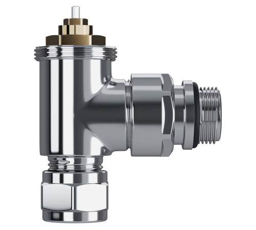 Набор термостатический угловой Royal Thermo Design Pro 15мм М30х1,5 (Хром) купить  в Сочи Набор термостатический угловой Royal Thermo Design Pro 15мм М30х1,5 (Хром) купить  в Сочи