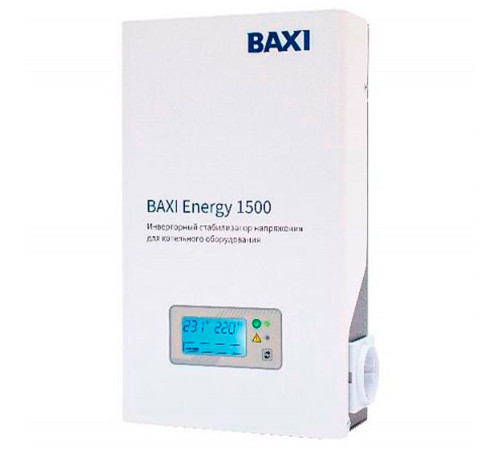Стабилизатор инверторный BAXI Energy 1500 для котлов любого типа купить  в Сочи Стабилизатор инверторный BAXI Energy 1500 для котлов любого типа купить  в Сочи
