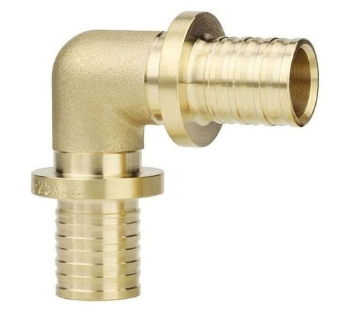 Угол VARMEGA Slide-fit 90 гр., равносторонний, 20, аксиальный, латунь, VM50812 купить  в Сочи