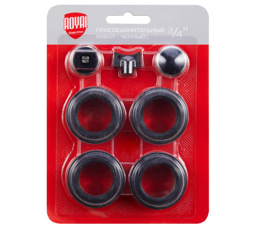 Набор присоединительный Royal Thermo 3/4'' black купить  в Сочи Набор присоединительный Royal Thermo 3/4'' black купить  в Сочи