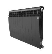 Радиатор биметаллический Royal Thermo BILINER B 500 Чёрный - 12 секц.