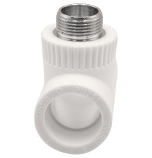 Тройник THERMOLIGHT комбинированный PP-R НР 32х3/4х32 белый (10/50)