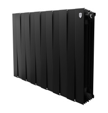 Радиатор биметаллический Royal Thermo PianoForte 500 Чёрный - 12 секц.