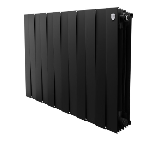 Радиатор биметаллический Royal Thermo PianoForte 500 Чёрный - 12 секц. купить  в Сочи