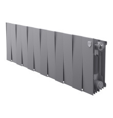 Радиатор биметаллический Royal Thermo PianoForte 200 Серебристый - 12 секц.