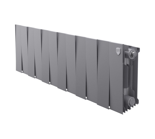 Радиатор биметаллический Royal Thermo PianoForte 200 Серебристый - 12 секц. купить в Сочи Радиатор биметаллический Royal Thermo PianoForte 200 Серебристый - 12 секц. купить в Сочи