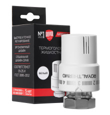 Термоголовка жидкостная Royal Thermo Design М30х1,5 (белый)