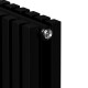 Дизайн-радиатор Royal Thermo Shift Q30 C2180 - 04 секц. RAL9005m купить  в Сочи