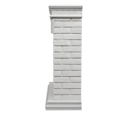 Каминокомплект: Очаг Electrolux EFP/P-3020LS N, портал Bricks 30 камень белый, белая эмаль купить в Сочи Каминокомплект: Очаг Electrolux EFP/P-3020LS N, портал Bricks 30 камень белый, белая эмаль купить в Сочи