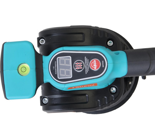 TV1860 Виброприсоска аккум д/укл плитки STURM 18В, BatterySystem, 60кг, d=123 мм, без АКБ и ЗУ для переноса, подъема, выравнивания при укладке напольной и настенной плитки больших размеров 