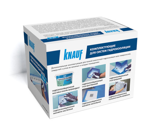 Knauf Флехендихтбанд Лента гидроизоляционная для гидроизоляции сопряжений стен и пола, внутренних углов, шириной 120 мм, с нанесённой по продольной оси полосой (70 мм) водонепроницаемого, стойкого к старению эластомера Knauf Флехендихтбанд Лента гидроизоляционная для гидроизоляции сопряжений стен и пола, внутренних углов, шириной 120 мм, с нанесённой по продольной оси полосой (70 мм) водонепроницаемого, стойкого к старению эластомера