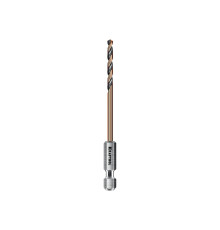 KRAFTOOL НЕХ-1/4″, d 4.5 х 87 мм, сверло по металлу для винтовёртов и шуруповертов IMPACT READY (29652-4.5)