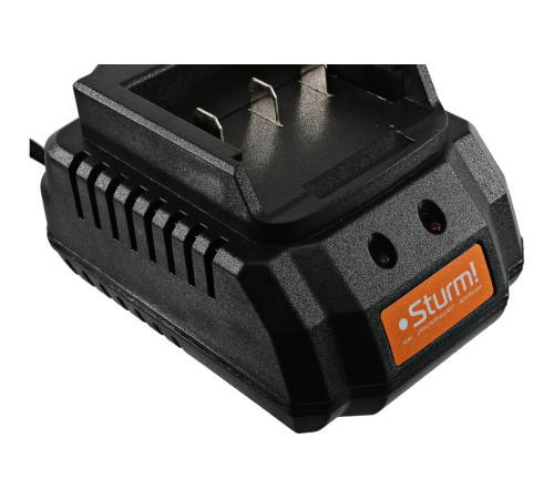 SBC1821 Зарядное устройство STURM 1 BatterySystem 18 В, 2А. Подходит для заряда Li-on батарей Sturm 1BatterySystem напряжением 18 Вольт SBC1821 Зарядное устройство STURM 1 BatterySystem 18 В, 2А. Подходит для заряда Li-on батарей Sturm 1BatterySystem напряжением 18 Вольт