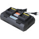 SBC1822 Зарядное устройство STURM 1 BatterySystem 18 В, 2х4А для двух батарей. Подходит ко всей линейке аккумуляторного инструмента Sturm! с логотипом 1BatterySystem