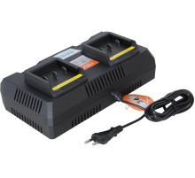 SBC1822 Зарядное устройство STURM 1 BatterySystem 18 В, 2х4А для двух батарей