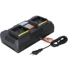 SBC1822 Зарядное устройство STURM 1 BatterySystem 18 В, 2х4А для двух батарей