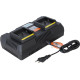 SBC1822 Зарядное устройство STURM 1 BatterySystem 18 В, 2х4А для двух батарей. Подходит ко всей линейке аккумуляторного инструмента Sturm! с логотипом 1BatterySystem