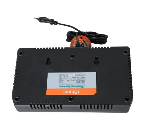 SBC1822 Зарядное устройство STURM 1 BatterySystem 18 В, 2х4А для двух батарей. Подходит ко всей линейке аккумуляторного инструмента Sturm! с логотипом 1BatterySystem SBC1822 Зарядное устройство STURM 1 BatterySystem 18 В, 2х4А для двух батарей. Подходит ко всей линейке аккумуляторного инструмента Sturm! с логотипом 1BatterySystem