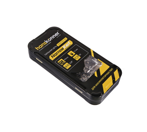 H901-PX-50 Цепь 3/8"-1,1 мм-50 зв., BatterySave Hanskonner цепь для бензопил, для пиления древесины H901-PX-50 Цепь 3/8"-1,1 мм-50 зв., BatterySave Hanskonner цепь для бензопил, для пиления древесины