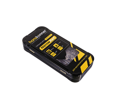 H901-PX-52 Цепь 3/8"-1,1 мм-52 зв., BatterySave Hanskonner цепь для бензопил, для пиления древесины
