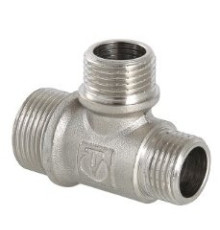 Тройник переходной "VALTEC" (латунь) (3/4"х1/2"х3/4") (ННН) (VTr.131.RN.050405) ВОЛТЕК 58197