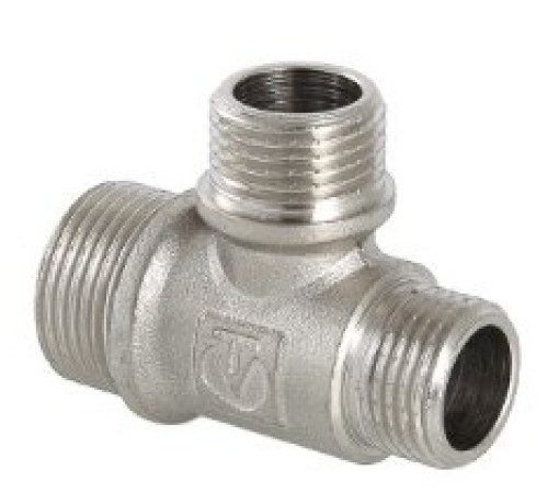 Тройник переходной "VALTEC" (латунь) (3/4"х1/2"х3/4") (ННН) (VTr.131.RN.050405) ВОЛТЕК 58197 трехсторонний фитинг с переходом на меньший диаметр в центральном выходе Тройник переходной "VALTEC" (латунь) (3/4"х1/2"х3/4") (ННН) (VTr.131.RN.050405) ВОЛТЕК 58197 трехсторонний фитинг с переходом на меньший диаметр в центральном выходе
