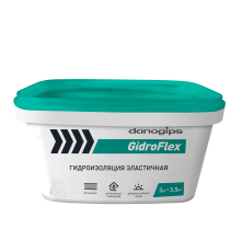Danogips GidroFlex (Даногипс) гидроизоляция эластичная 3кг