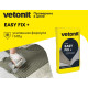 Клей для керамогранита среднего и крупного формата Vetonit Easy Fix+ 25 кг бум.меш. для внутренних и наружных работ, для любых видов керамической плитки, керамогранита, искусственного и натурального камня
