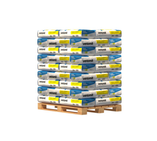 Шпатлевка гипсовая Гипрок Суперфлот 20кг, 54шт/пал, Ветонит для стыков ГСП