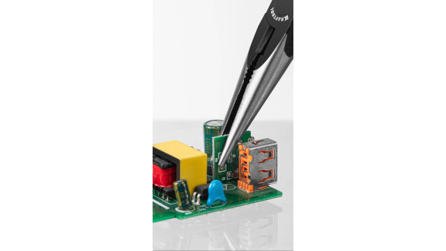 KRAFTOOL Kraft Mini, 140 мм, прецизионные тонкогубцы (220017-3-14)